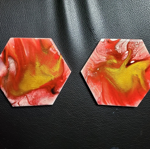 Ceramic coasters - Picture 8 of 9